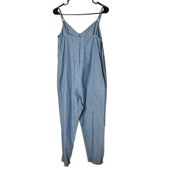 Hatch Chambray Blue Jumpsuit Size 0/S - Picture 5 of 14